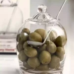 مربا و زیتون خوری کریستال دنی هوم Danny Home همراه قاشق