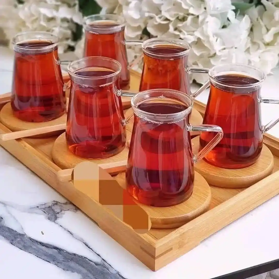 فنجان پیرکس دسته مثلثی شش عددی